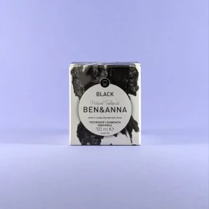 Dentífrico en tarro BEN&ANNA Black (sin flúor)