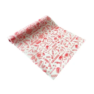 Papel Parafinado Figuras Rojo 50 Metros