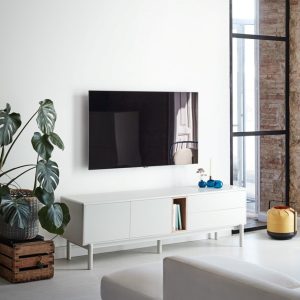 MESA TV 2P-2CAJ-HUECO