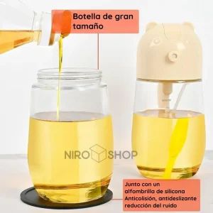 Dispensador aceite 2 en 1