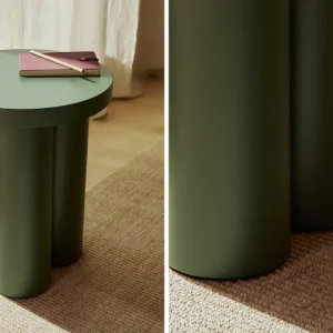 Mesita auxiliar de madera Arvin (50x50 cm)