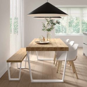 MESA COMEDOR ROBLE NATURAL