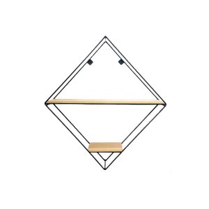 Estante rombo MDF 2 niveles