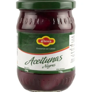 Aceituna Negra X 250 Gr Al Fresco