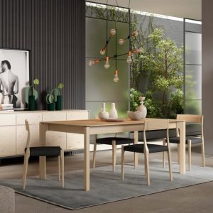 MESA EXTENSIBLE ROBLE