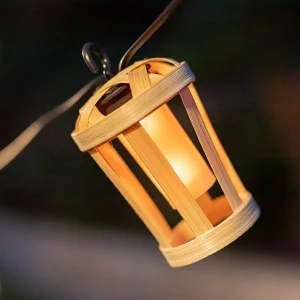 Guirnalda decorativa para exterior con efecto fuego HIAMA