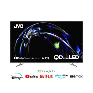 Televisor QD-MiniLED 4K JVC 85″ con Google TV