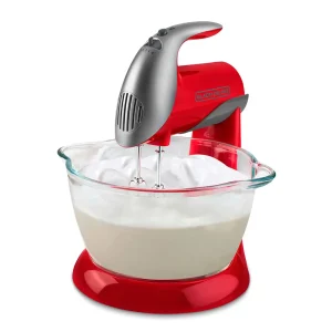 Batidora de pedestal B+D roja