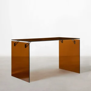 Mesa de Escritorio en Cristal Templado Suri