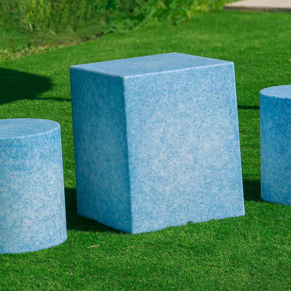 CIRCOOLAR Mesita Cuby Material Reciclado - Imagen 2