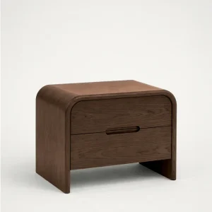 Mesita de Noche de Madera Araia (50x66 cm)