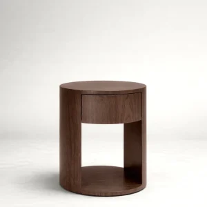 Mesita de Noche de Madera Abbie