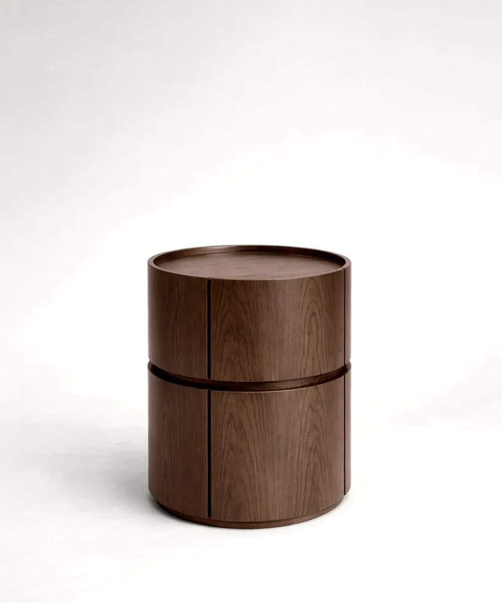 Mesita de Noche de Madera Ross