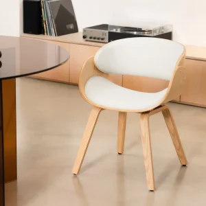 Silla de Comedor en Madera y Polipiel Debbie