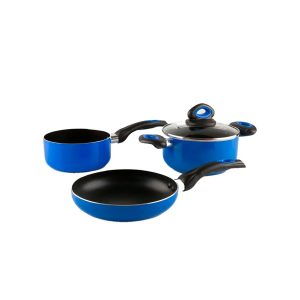 Juego de ollas Picca 4 piezas azul