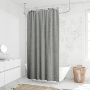 Cortina de ducha de lona 13 piezas