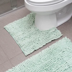 Juego de alfombra para baño 2 piezas