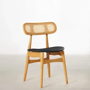 Silla de Comedor en Madera Acolchada Flora