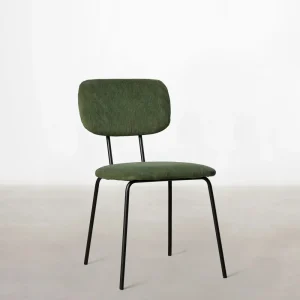 Silla de Comedor en Tela y Metal Jimena