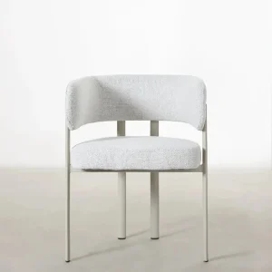 Silla de Comedor en Tela y Metal Robbie