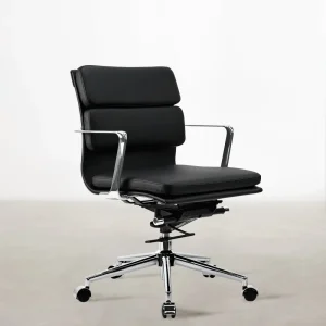 Silla de Oficina en Polipiel Alpha Low Back