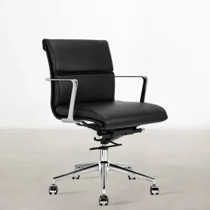 Silla de Oficina en Polipiel Low Base Enid