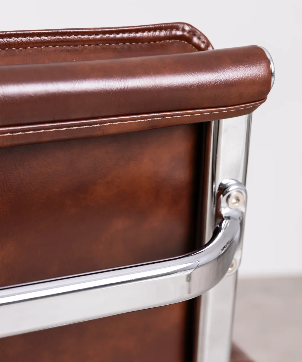 Silla de Oficina en Polipiel Low Base Dallas - Imagen 6