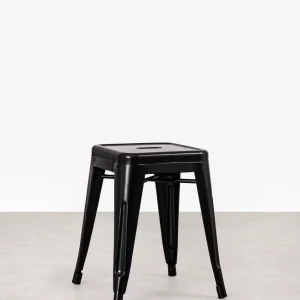 Taburete Bajo de Metal Tolik