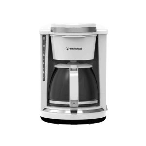 Cafetera de 12 tazas Westinghouse blanca