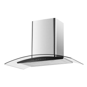 Campana curva 76cm White Westinghouse acero