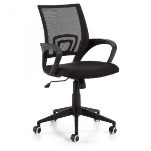 SILLA DE ESCRITORIO RAIL NEGRO Kave Home