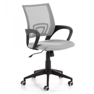 SILLA DE ESCRITORIO RAIL GRIS Kave Home