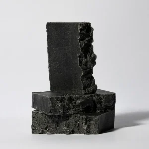 Jabón con aceite de oliva y carbón activo