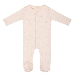 Pijama bebé Ivory Pink · Algodón orgánico