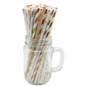 Palos Pop Dorado/Plateado X 100 Unds.